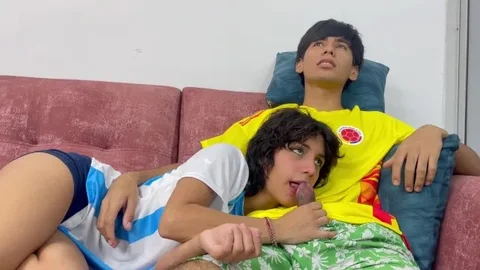 I Watch the Cup Final with My Stepsister and I End Up Fucking Her and Showing…